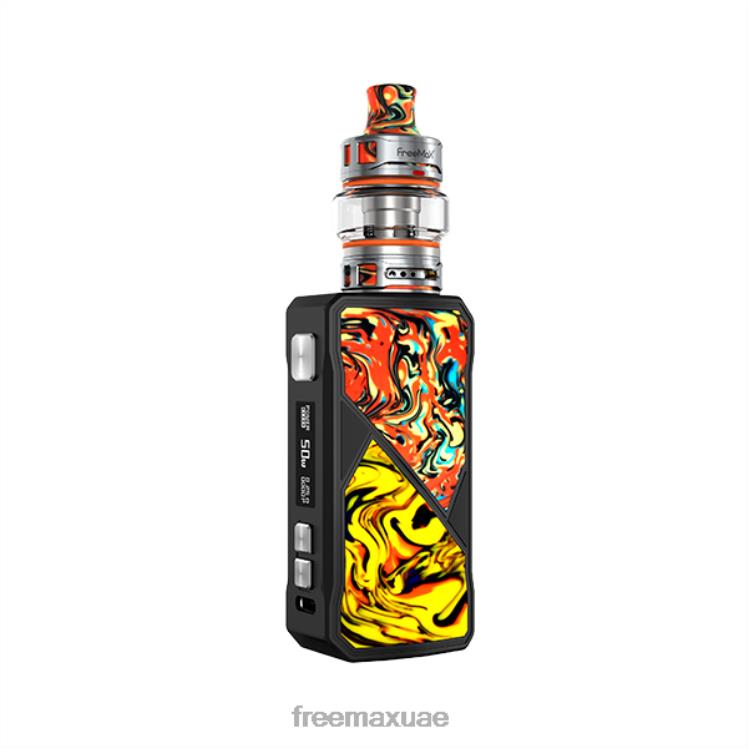 Freemax Disposable Vape - FreeMAX MAXUS طقم 50 واط B2T8F70 اصفر برتقالي