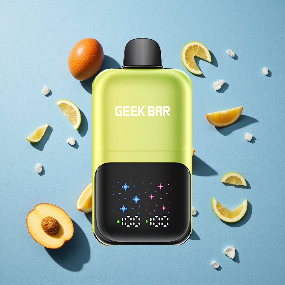 GEEK BAR 2GO سلسلة تو 50000 نفخة شاشة كبيرة تفاعلية مانجو آيس مكسيكو