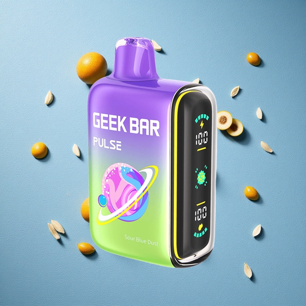 GEEK BAR Pulse 15000 نفخة سعة سائل 16مل نكهة حامضة