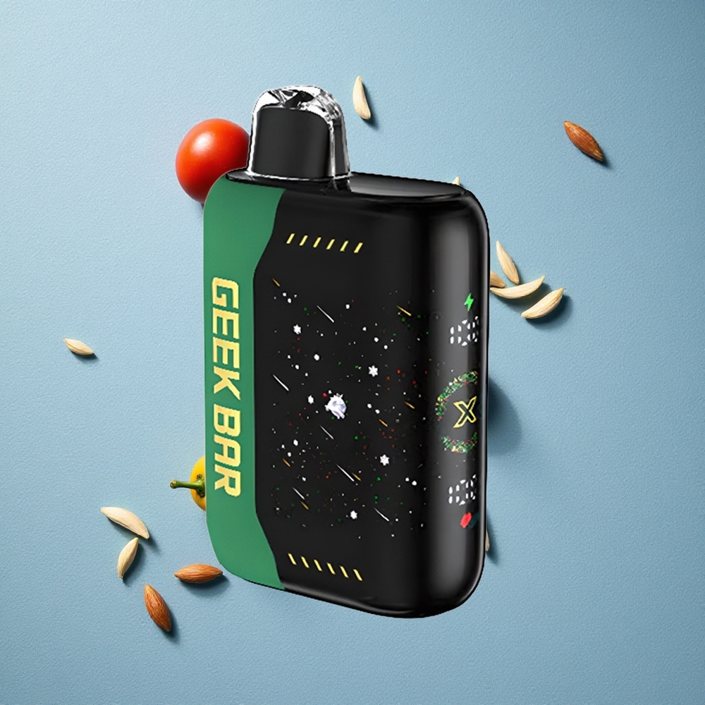 Geek Bar Pulse X 25000 Puffs شاشة منحنية ثلاثية الأبعاد بشاحن USB Type-C