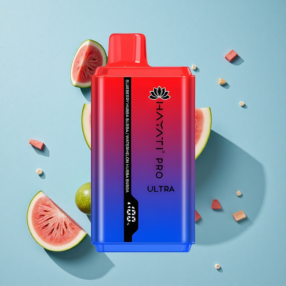 Hayati Pro Ultra 15000 Puffs تبغ أزرق توت بري بقوة 850 مللي أمبير