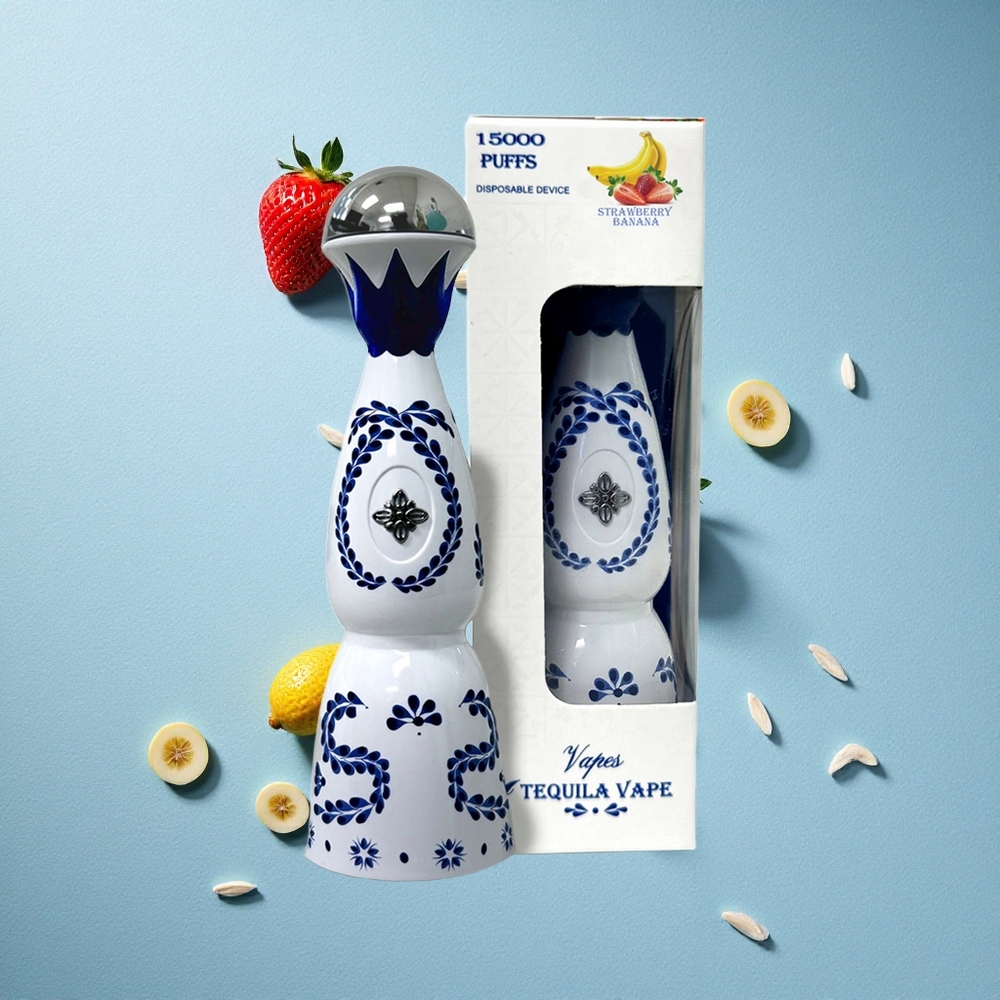 HUMO Azul 15000 Puffs فراولة موز بخزان سائل مسبق الملء 20 مل