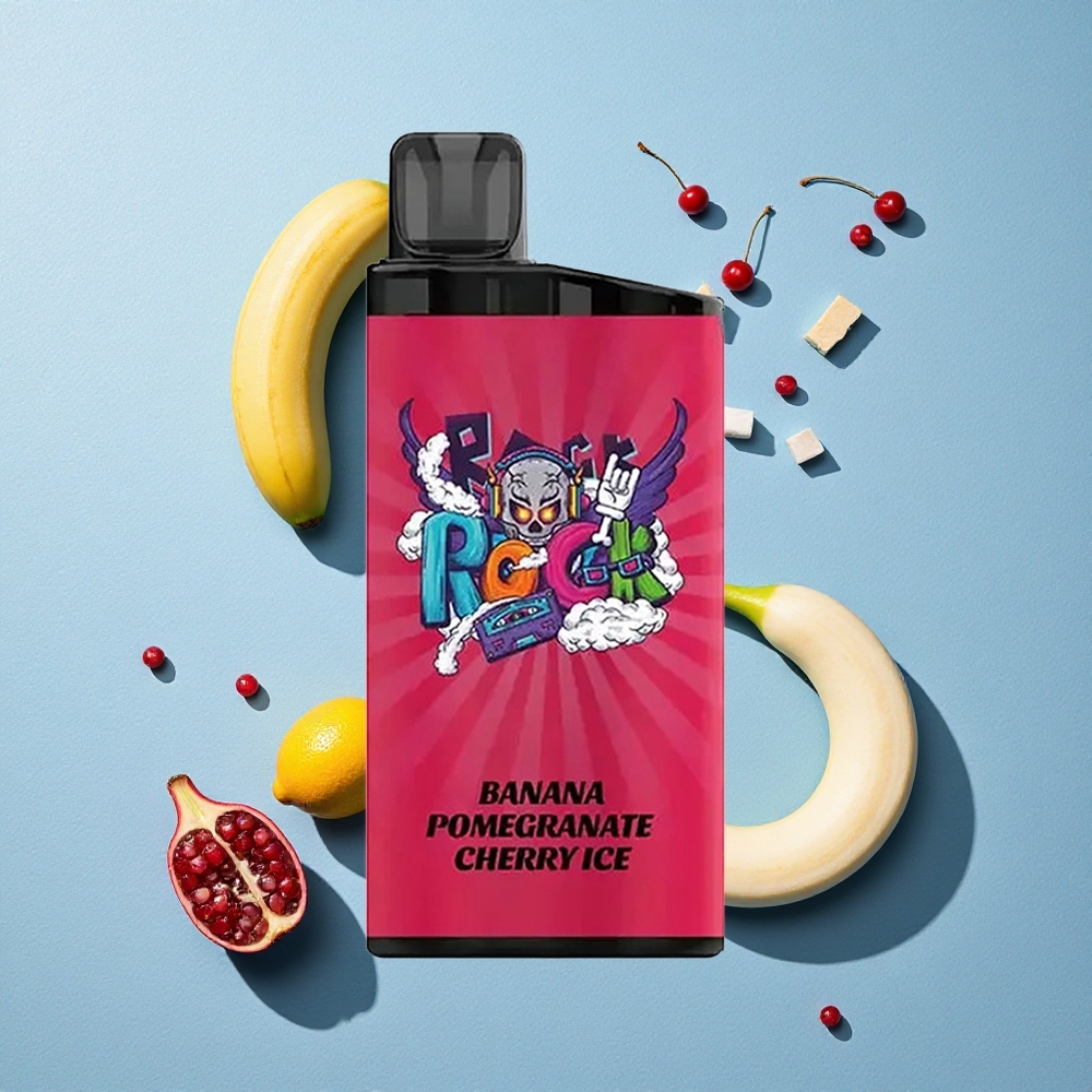 IGET Bar 3500 Puffs موز رمان كرز مثلج بسعة بطارية 1400 مللي أمبير