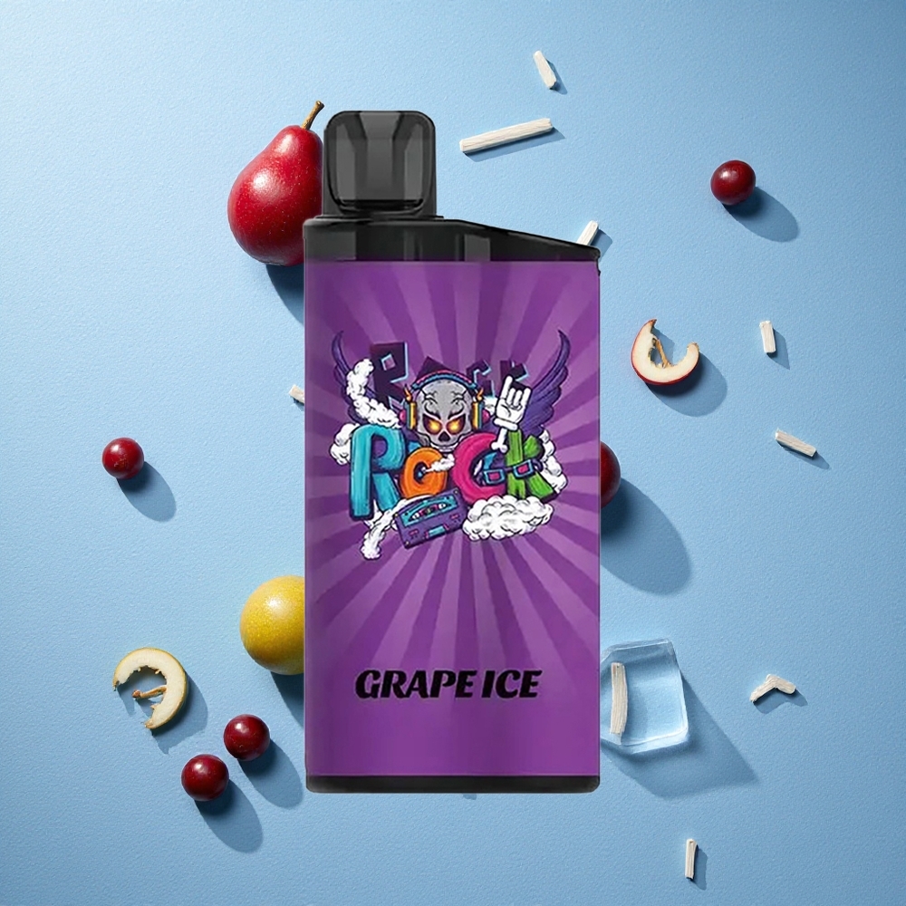 IGET Bar 3500 Puffs بخاخ عنب الجليد مع 1400 مللي أمبير ساعة