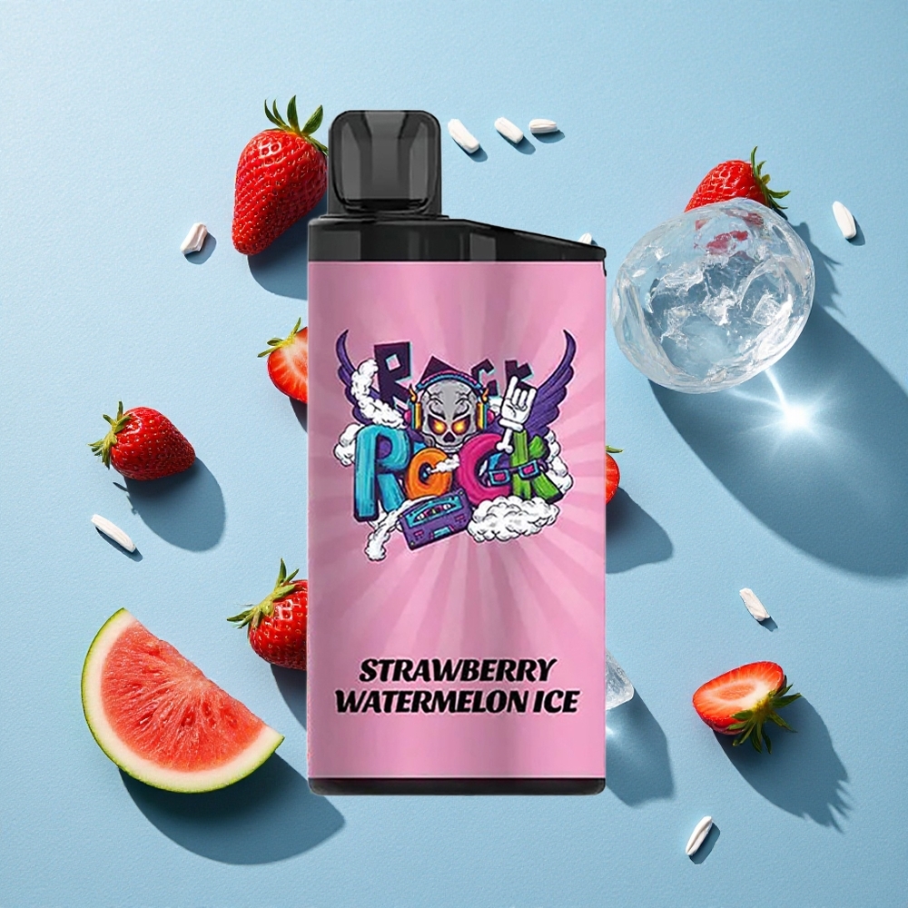 IGET Bar 3500 Puffs ستروبيري ووترميلون آيس مع 1400 مللي أمبير ساعة