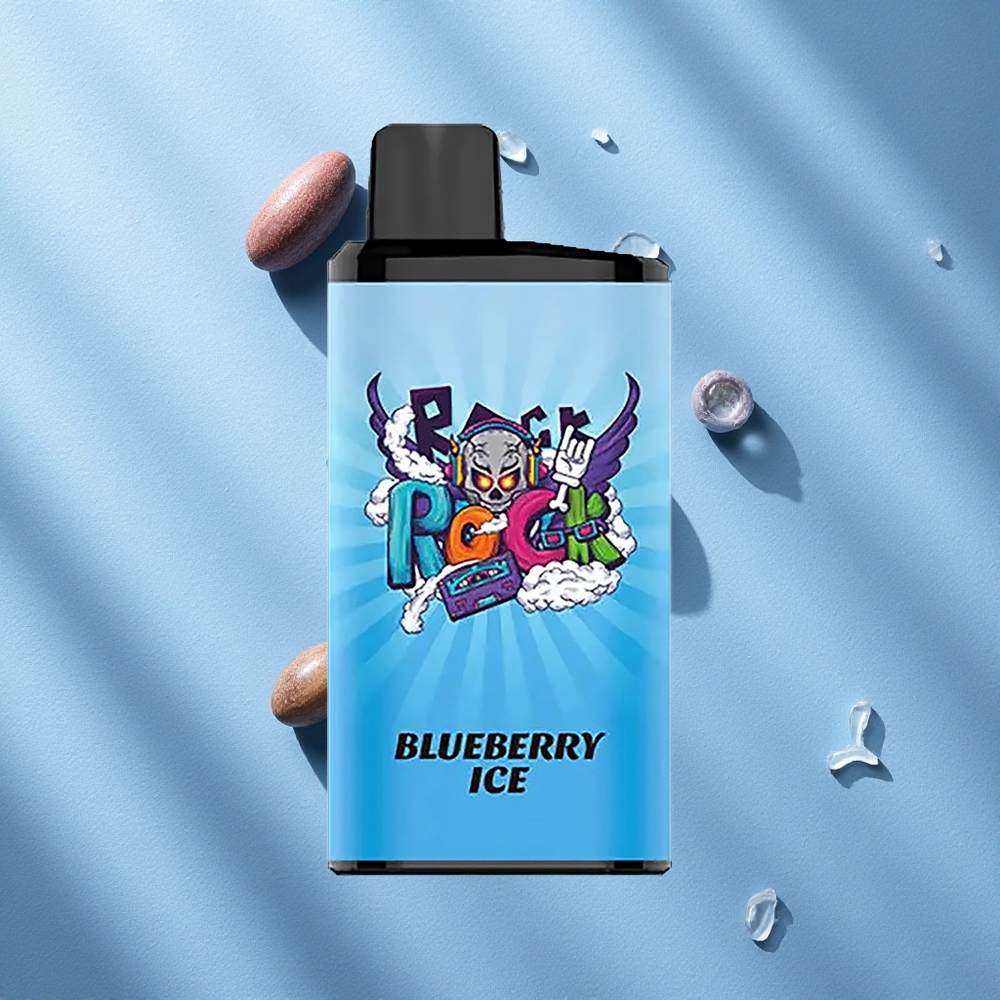 IGET Bar Pro 10000 Puffs سيجارة إلكترونية بنكهة التوت الأزرق المثلج مع سعة بطارية 2000 مللي أمبير