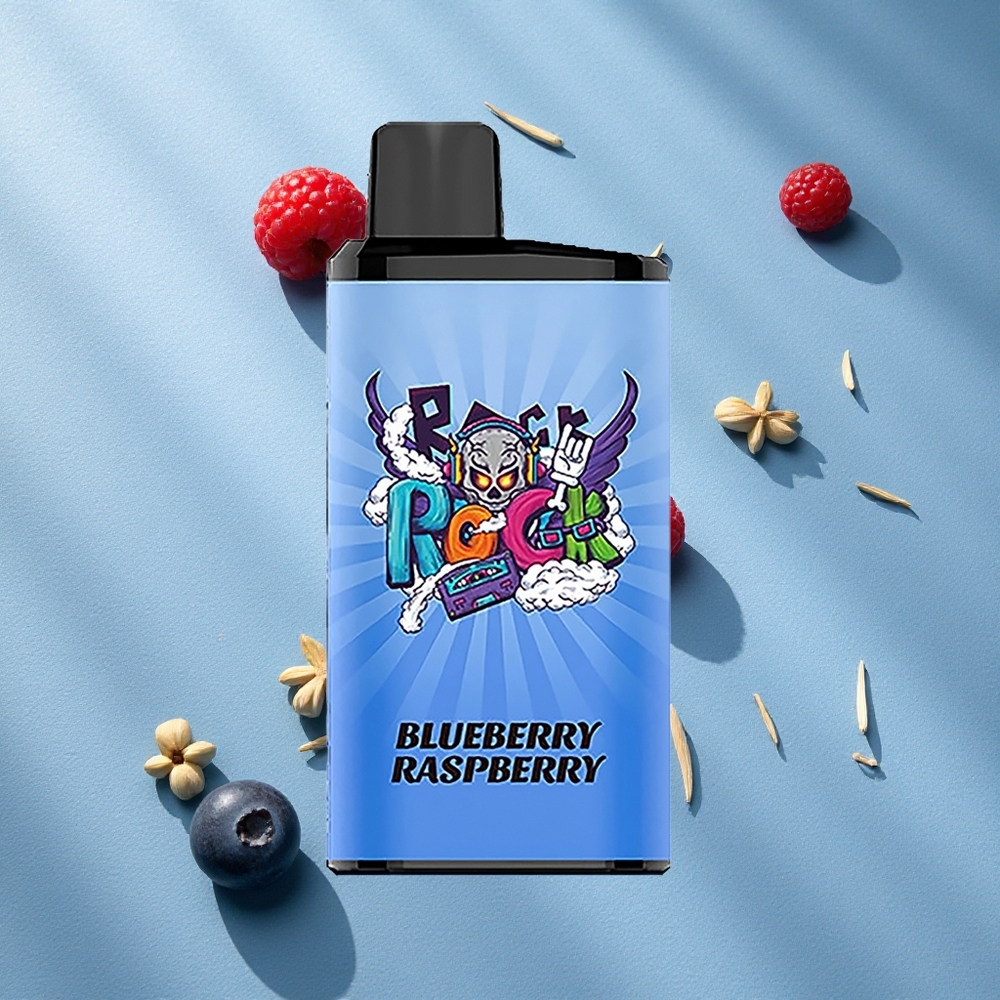 IGET Bar Pro 10000 Puffs سيجارة إلكترونية بمواصفات 2000 مللي أمبير ساعة وعنب بري وتوت