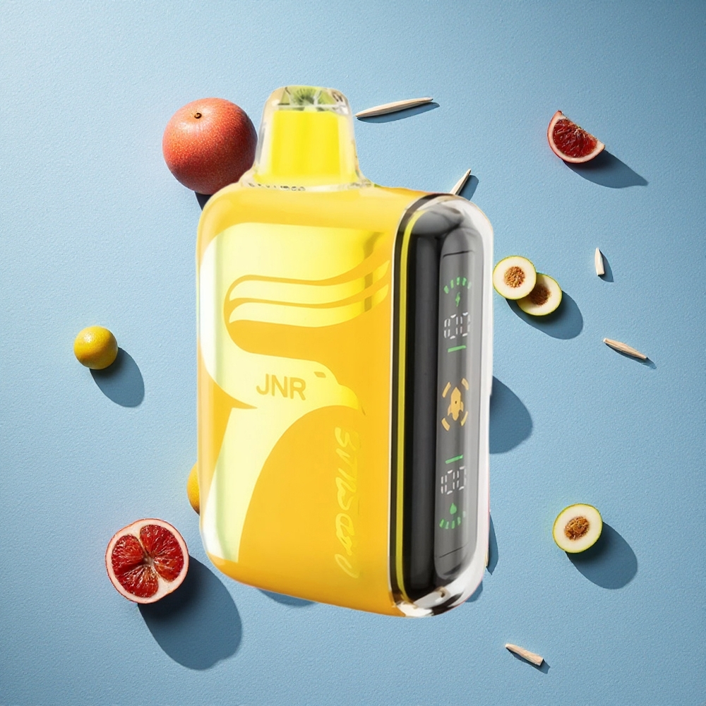 JNR Capsule 15000 Puffs علبة سائلة 20مل شحن سريع Type-C