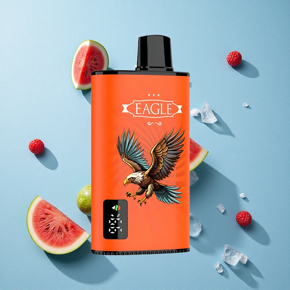 JNR EAGLE Smart 23000 Puffs شاشة رقمية بطارية 750 مللي أمبير بطيخ مثلج
