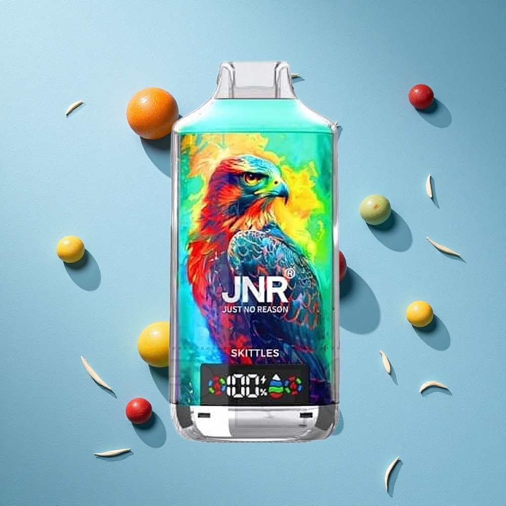 JNR Falcon X 18000 Puffs سكيتلز بشاشة رقمية وسعة سائل 24مل