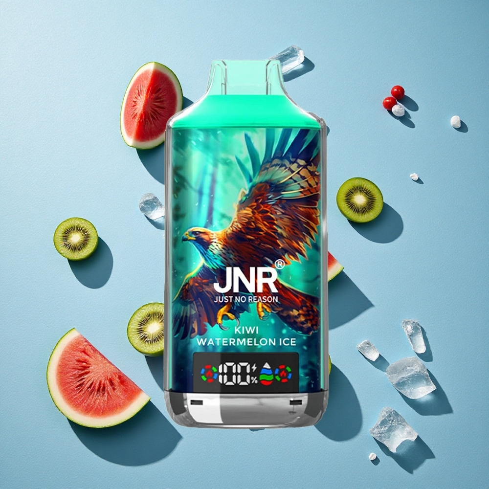 JNR Falcon X 18000 Puffs كيوي بطيخ مثلج شاشة رقمية