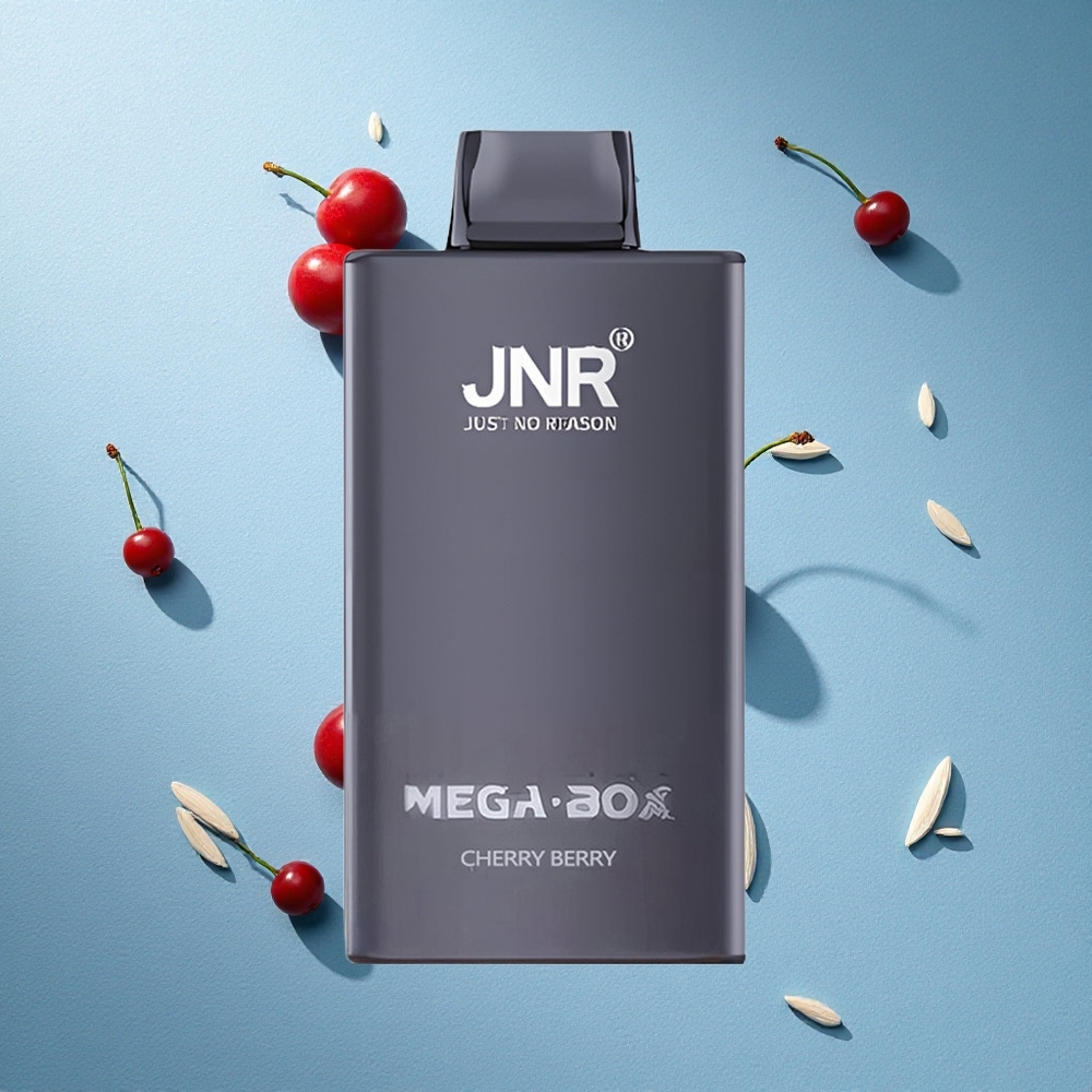 JNR Mega Box 25000 Puffs سجارة إلكترونية بطارية 850mAh كرز وتوت