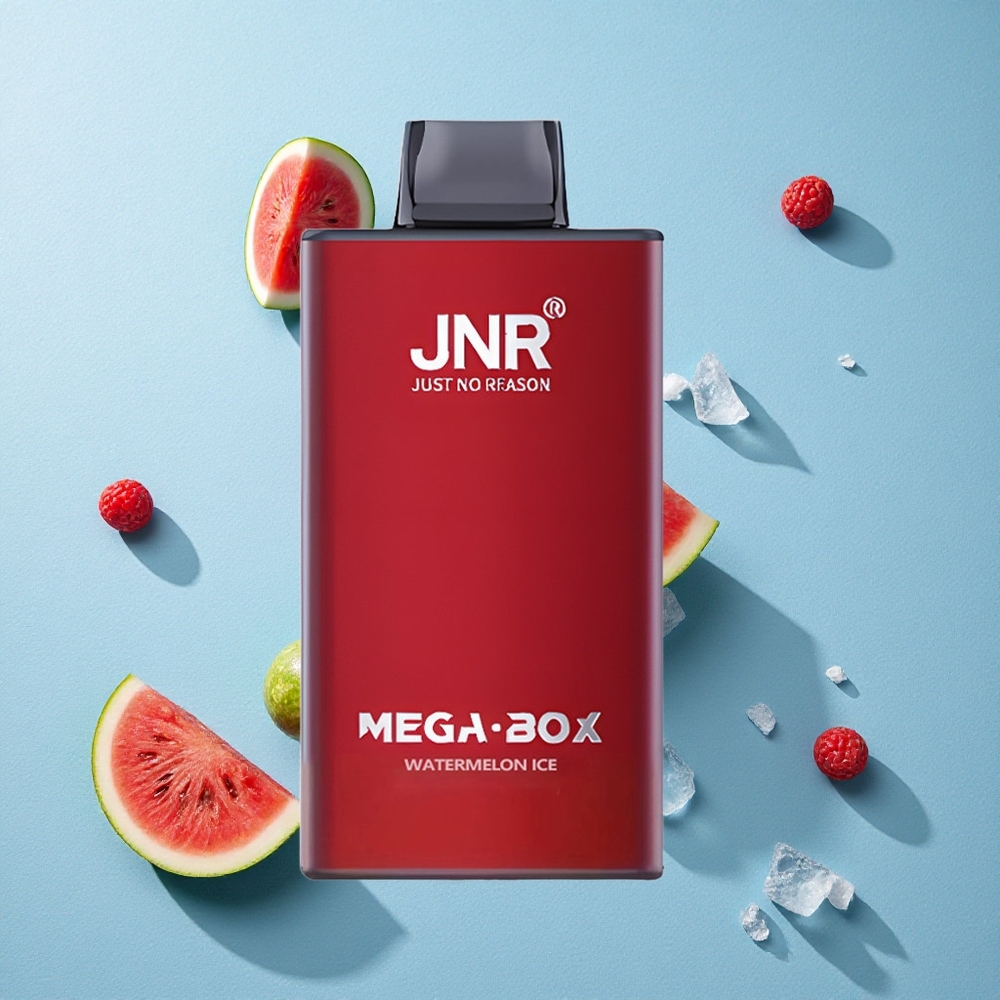JNR Mega Box 25000 Puffs سحبة بطارية 850mAh بنكهة البطيخ المثلج