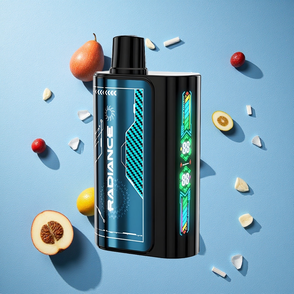 JNR Radiance 31000 Puffs سجارة إلكترونية تبلغ سعتها 28 مل بلو راز آيس