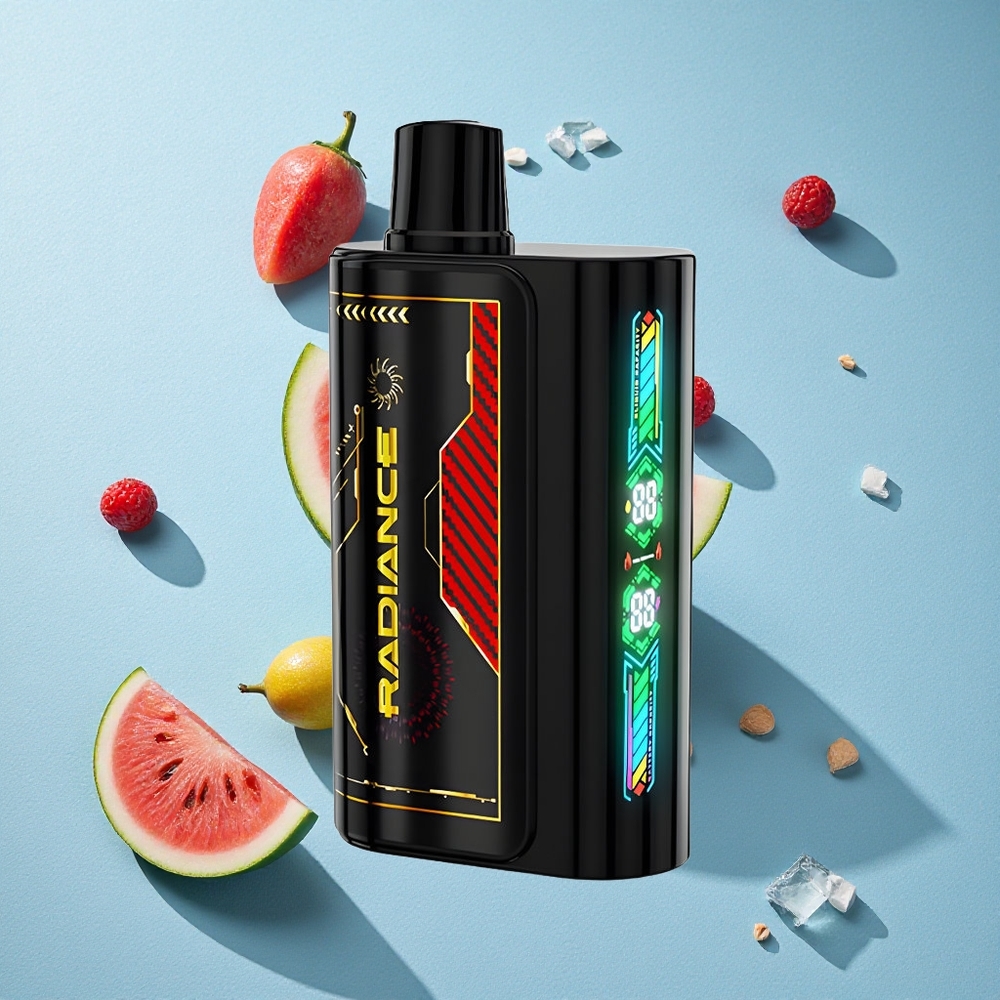 JNR Radiance 31000 Puffs تبخير بطيخ مثلج بشاشة ذكية ونوع سي