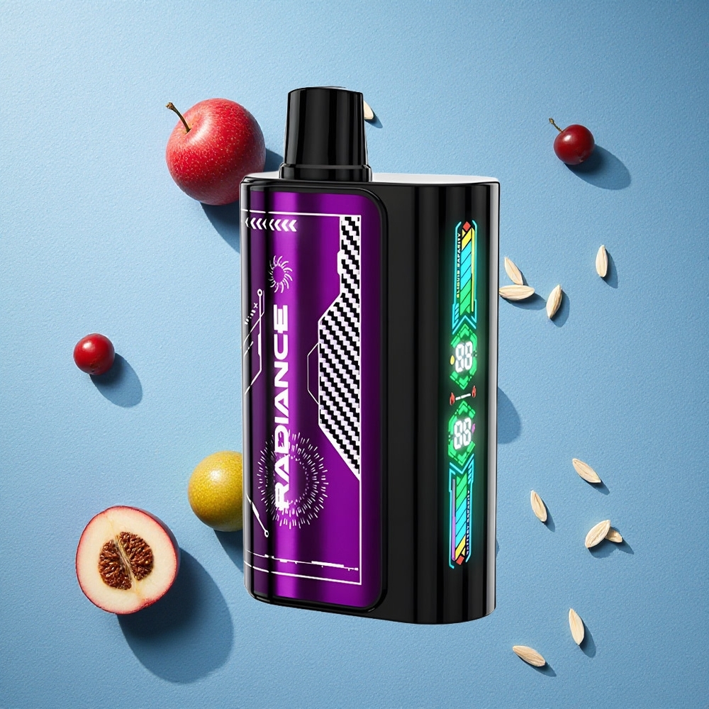 JNR Radiance 31000 Puffs سجارة إلكترونية بتقنية الشحن Type-C بنكهة التوت الأزرق والكرز
