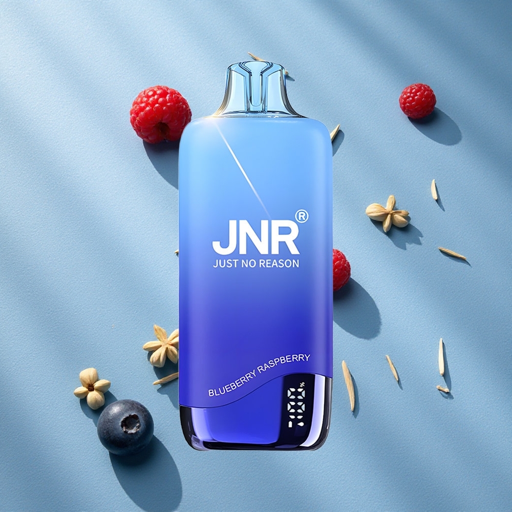 JNR Rainbow 10500 نَفَثات بخار الإلكتروني القابل للتصرف بتوت أزرق وتوت عُلّيق مع سعة بطارية 600 مللي أمبير