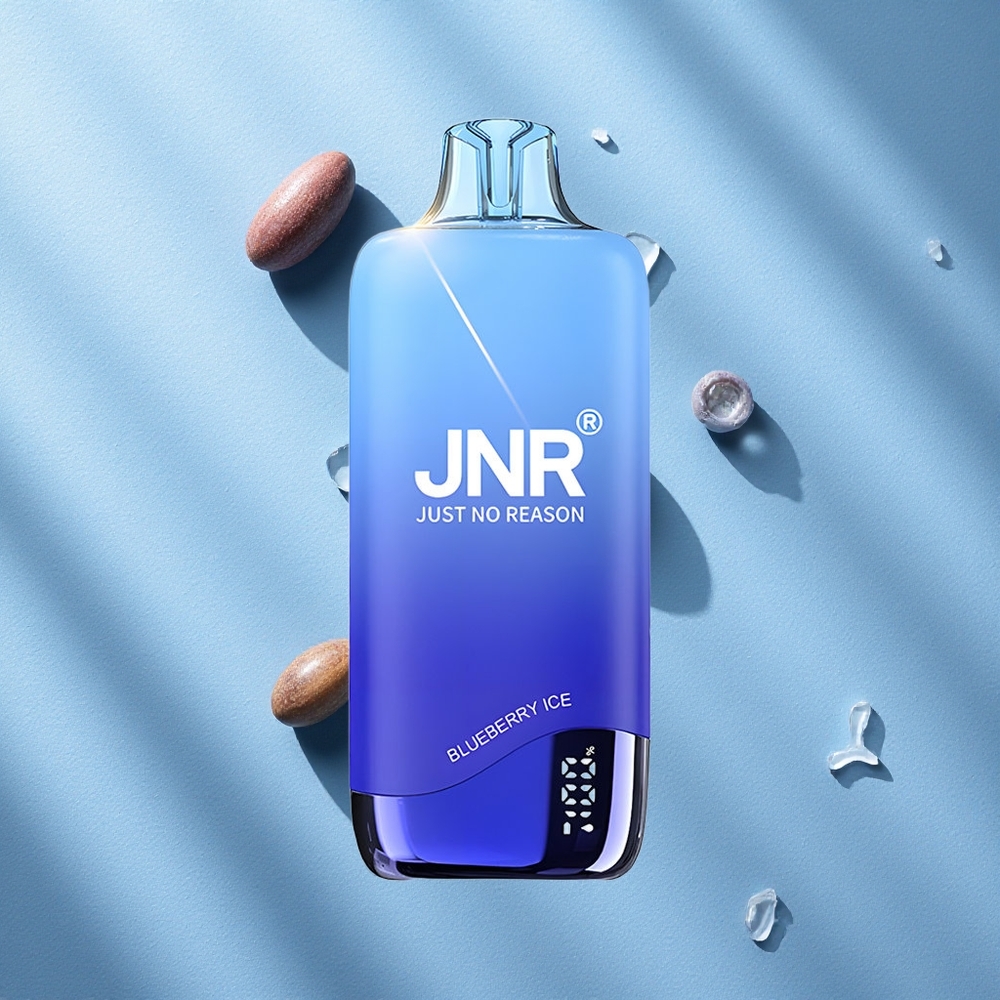 JNR Rainbow 10500 Puffs عصير التوت الأزرق المثلج بسعة 18مل