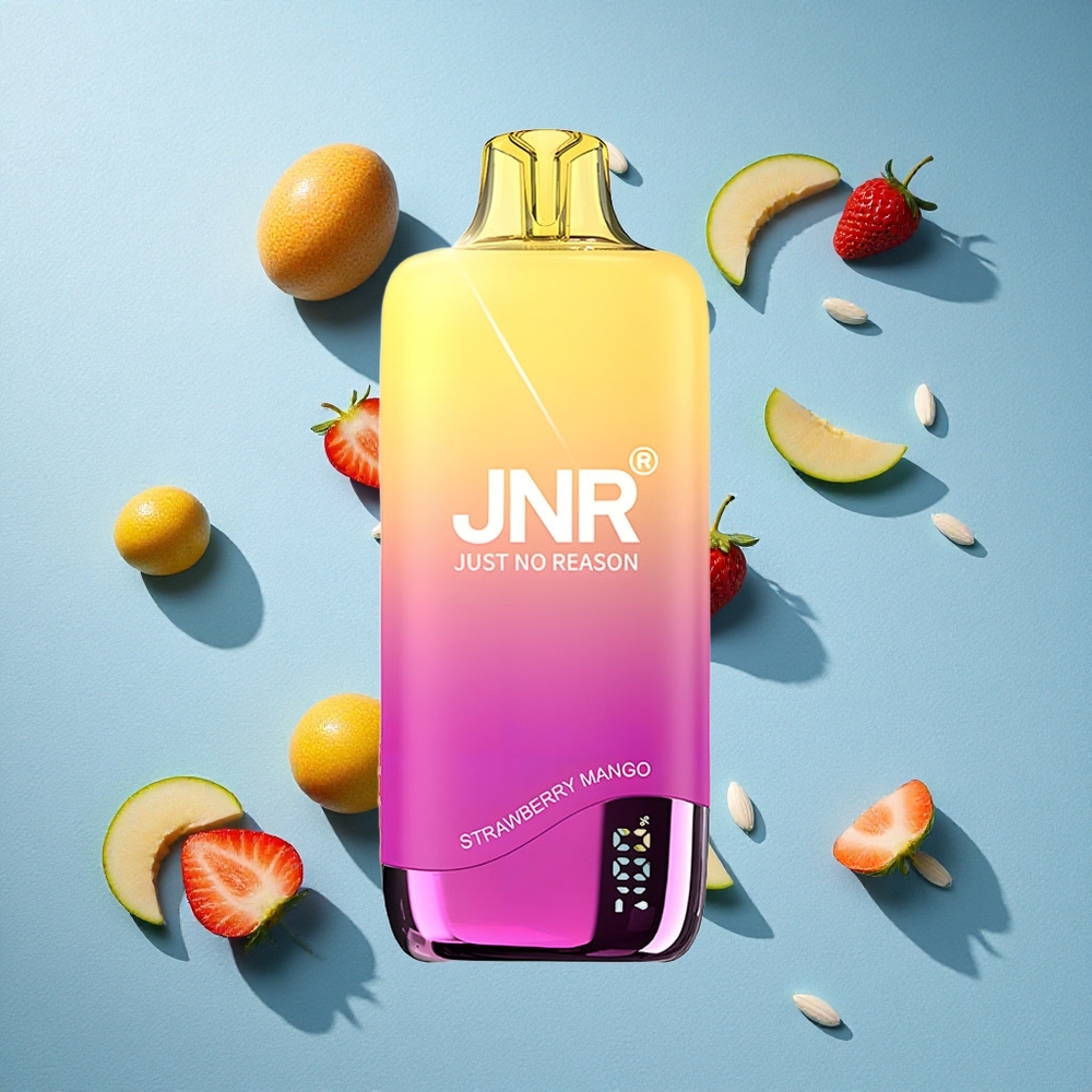JNR Rainbow 10500 Puffs شمام مانجو ستروبيري مع سعة بطارية 600mAh