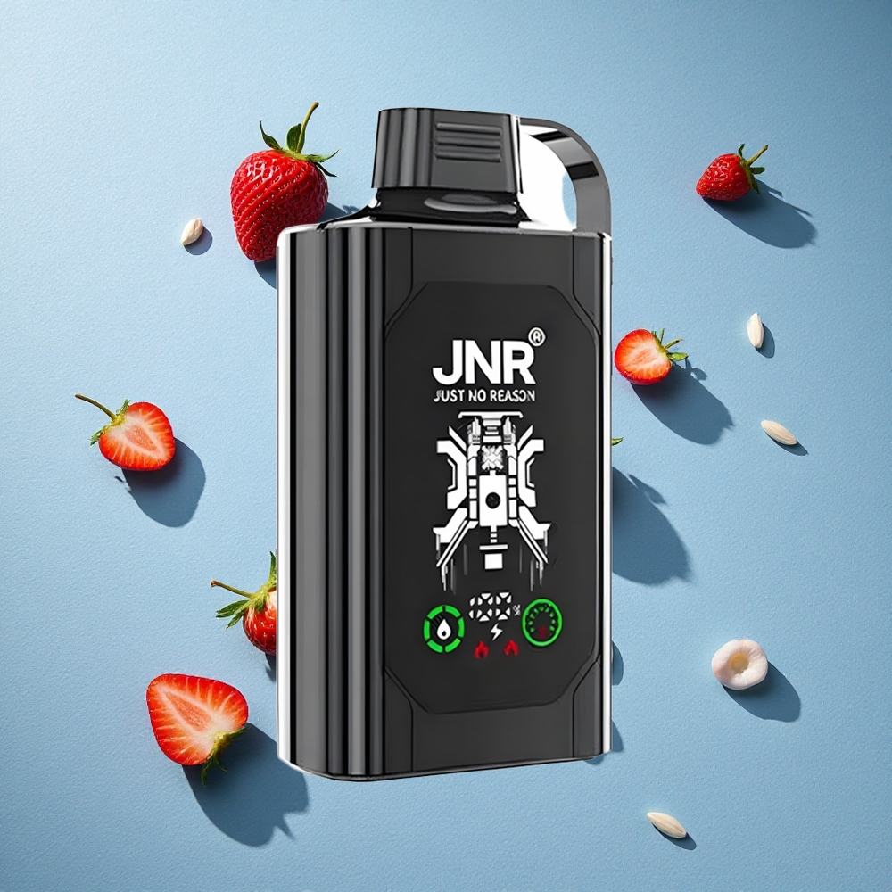JNR Shisha Hookah Box 20500 Puffs فراولة عنب شاشة عالية الدقة وشاحن نوع-C سريع