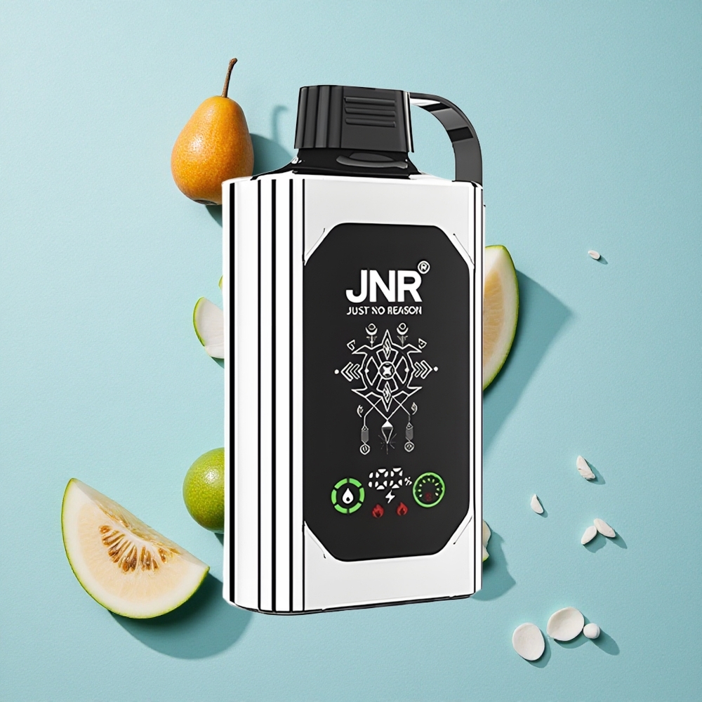 JNR Shisha Hookah Box 20500 Puffs شمام مزدوج ونعناع شاشة عالية الدقة وشحن سريع Type-C