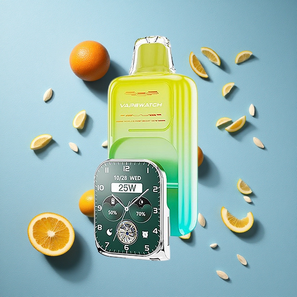 JNR Vape Watch 30000 Puffs سيجارة إلكترونية برتقال مانجو بسعة 19 مل و 5% نيكوتين
